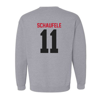 Ball State - NCAA Women's Soccer : Ainsley Schaufele - Crewneck Sweatshirt-1