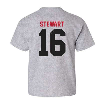 Ball State - NCAA Football : Kaleb Stewart - Classic Shersey Youth T-Shirt-1