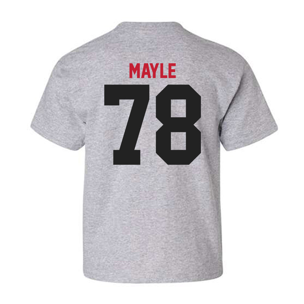 Ball State - NCAA Football : Kaden Mayle - Youth T-Shirt-1