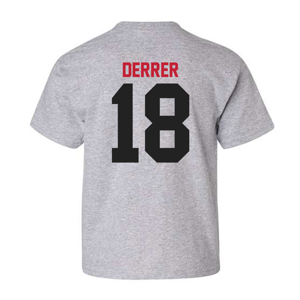 Ball State - NCAA Football : Bodie Derrer - Youth T-Shirt-1