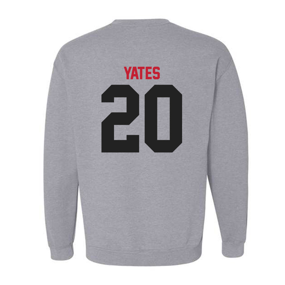 Ball State - NCAA Football : Willizhuan Yates - Crewneck Sweatshirt-1