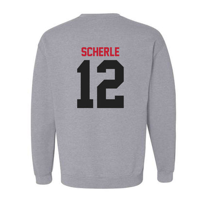 Ball State - NCAA Football : Alex Scherle - Classic Shersey Crewneck Sweatshirt-1