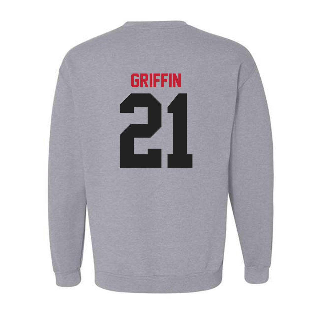 Ball State - NCAA Football : Diante Griffin - Classic Shersey Crewneck Sweatshirt-1