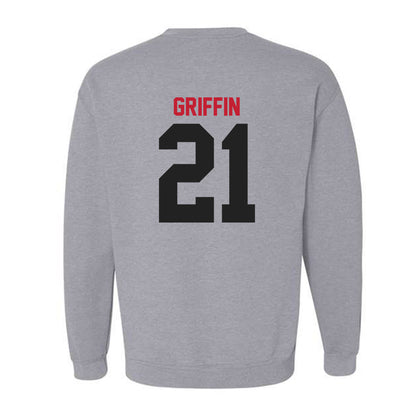 Ball State - NCAA Football : Diante Griffin - Classic Shersey Crewneck Sweatshirt-1