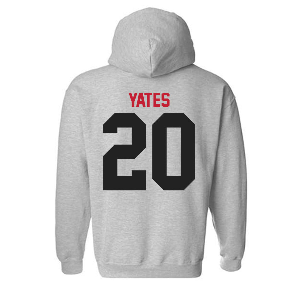 Ball State - NCAA Football : Willizhuan Yates - Hooded Sweatshirt-1