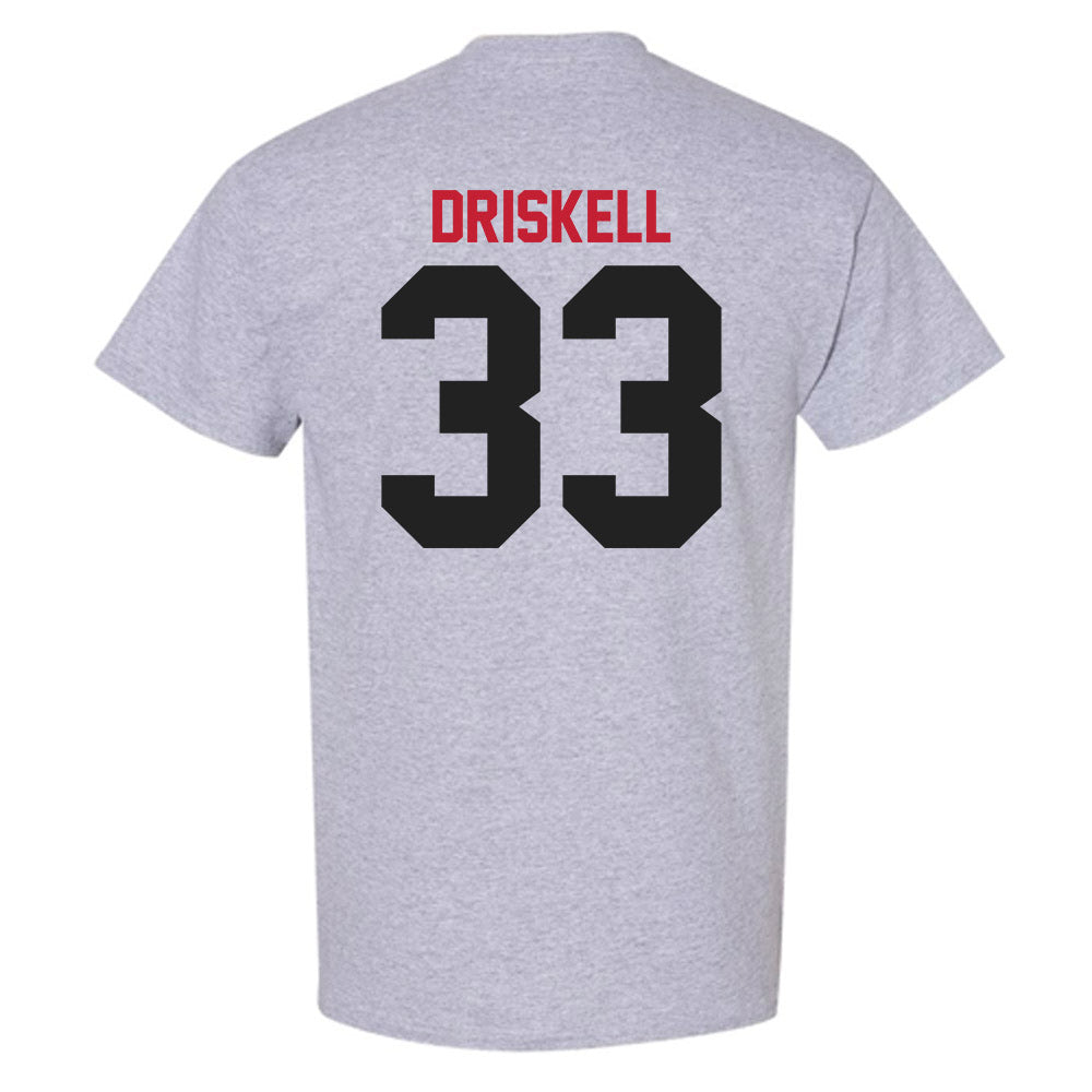 Ball State - NCAA Baseball : Eli Driskell - Classic Shersey T-Shirt-1