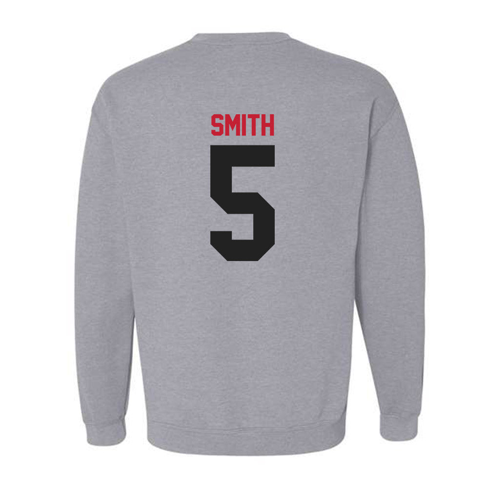 Ball State - NCAA Football : Jabari Smith - Classic Shersey Crewneck Sweatshirt-1