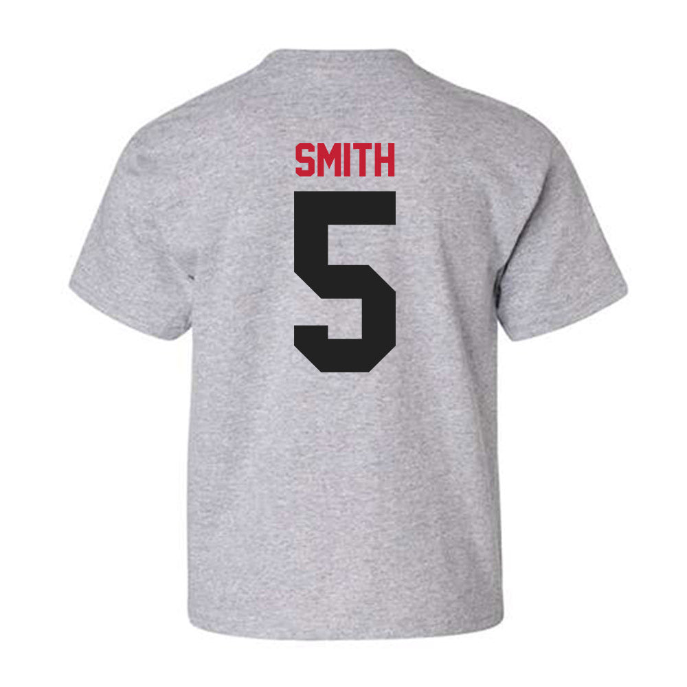 Ball State - NCAA Football : Jabari Smith - Classic Shersey Youth T-Shirt-1