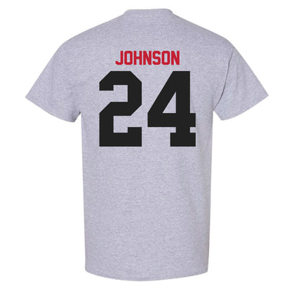 Ball State - NCAA Baseball : Keegan Johnson - T-Shirt-1