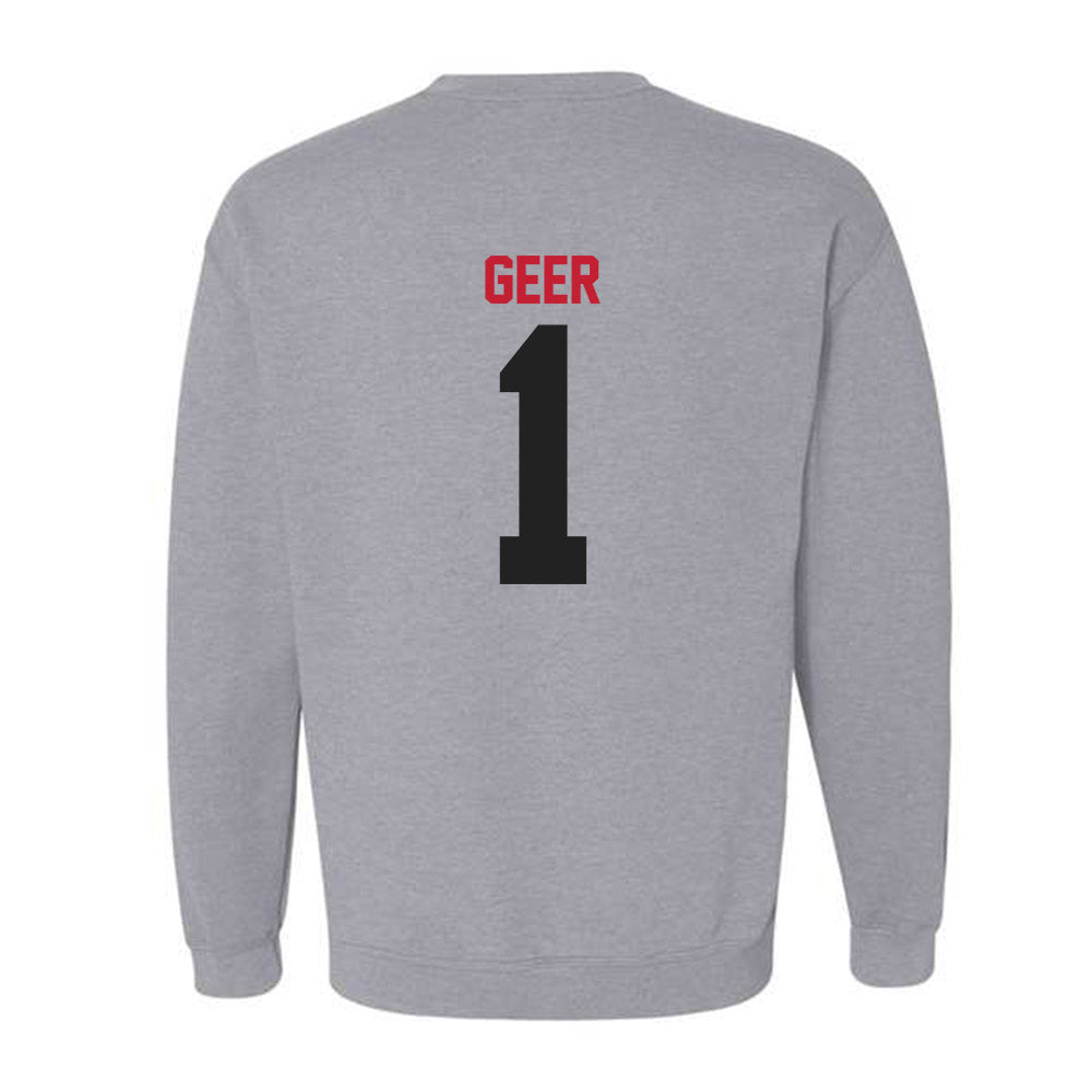 Ball State - NCAA Women's Volleyball : Audrey Geer - Classic Shersey Crewneck Sweatshirt-1