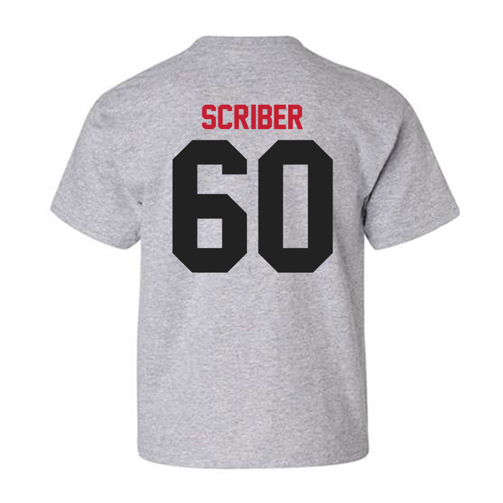 Ball State - NCAA Football : Blake Scriber - Youth T-Shirt-1