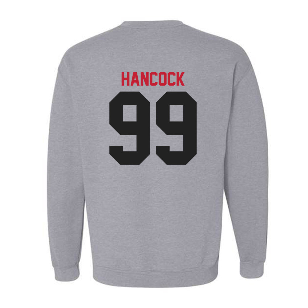 Ball State - NCAA Football : Myles Hancock - Classic Shersey Crewneck Sweatshirt-1