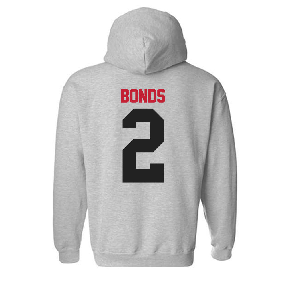 Ball State - NCAA Football : Jalen Bonds - Classic Shersey Hooded Sweatshirt-1