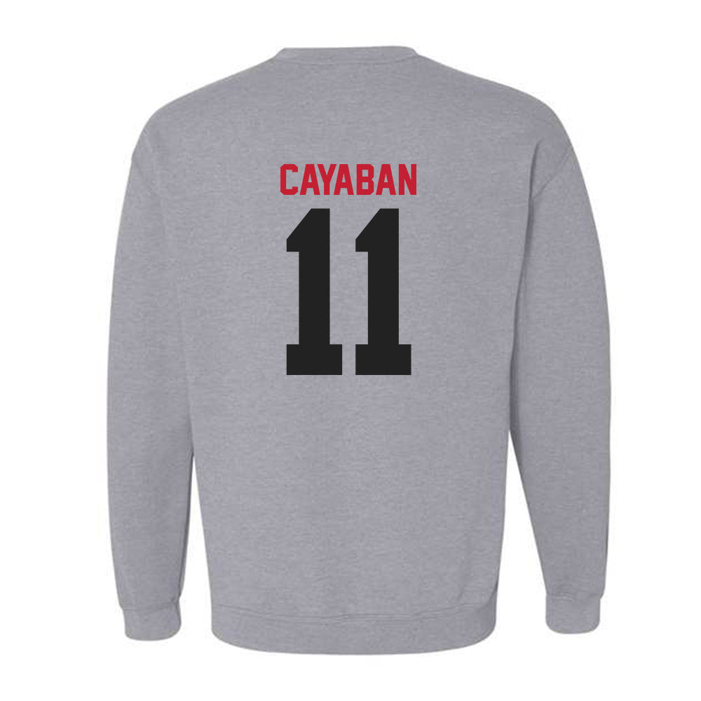 Ball State - NCAA Men's Volleyball : Dante Cayaban - Classic Shersey Crewneck Sweatshirt-1
