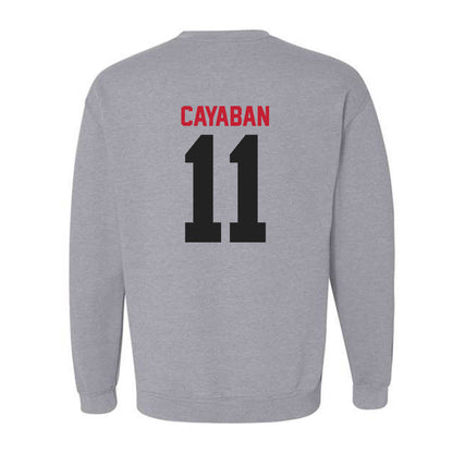 Ball State - NCAA Men's Volleyball : Dante Cayaban - Classic Shersey Crewneck Sweatshirt-1