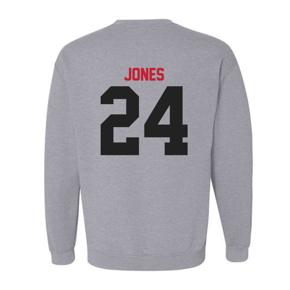 Ball State - NCAA Men's Basketball : Mason Jones - Crewneck Sweatshirt-1