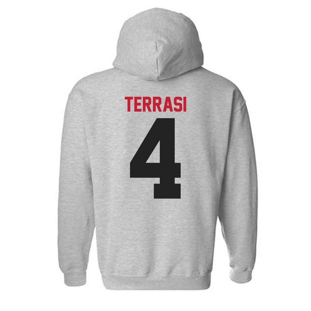 Ball State - NCAA Women's Soccer : Francesca Terrasi - Classic Shersey Hooded Sweatshirt-1