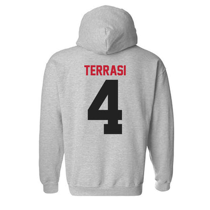 Ball State - NCAA Women's Soccer : Francesca Terrasi - Classic Shersey Hooded Sweatshirt-1