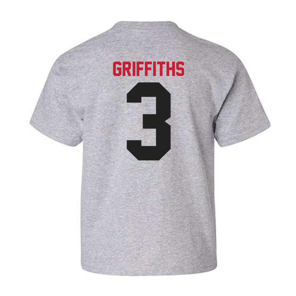 Ball State - NCAA Baseball : Brett Griffiths - Classic Shersey Youth T-Shirt-1