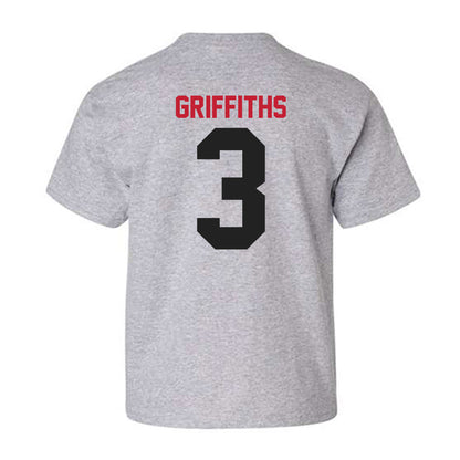 Ball State - NCAA Baseball : Brett Griffiths - Classic Shersey Youth T-Shirt-1