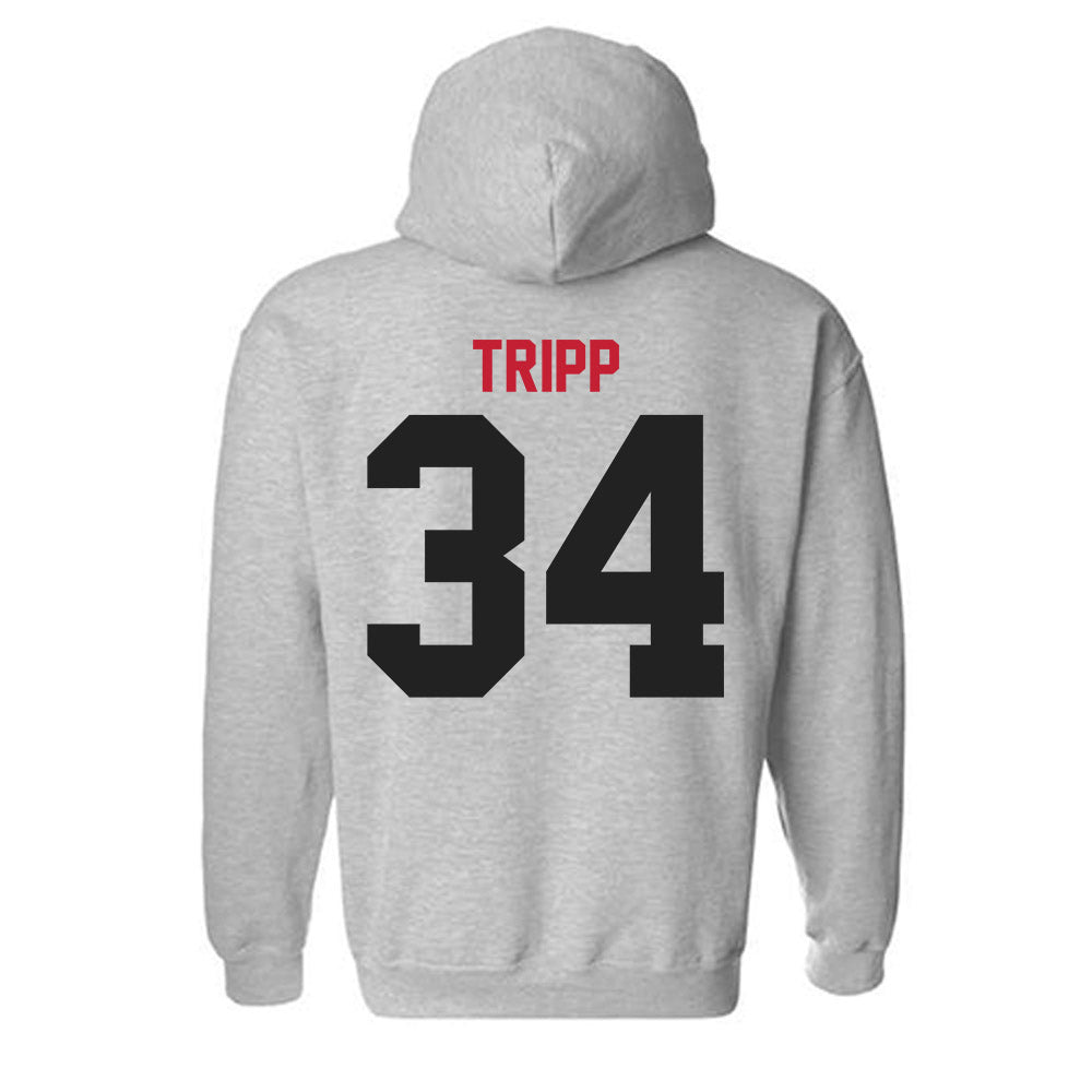 Ball State - NCAA Football : Coby Tripp - Hooded Sweatshirt-1