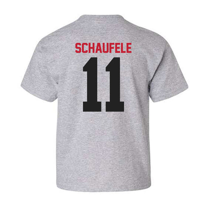 Ball State - NCAA Women's Soccer : Ainsley Schaufele - Youth T-Shirt-1