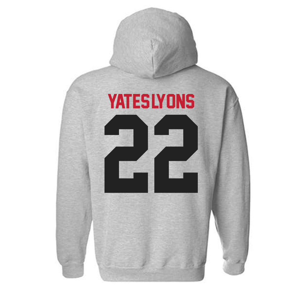 Ball State - NCAA Football : Gavin Yates-Lyons - Classic Shersey Hooded Sweatshirt-1