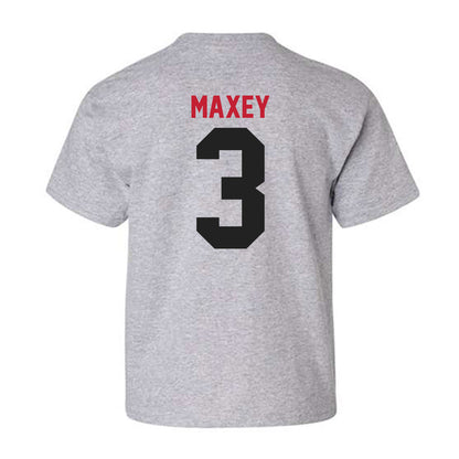 Ball State - NCAA Men's Basketball : Juwan Maxey - Youth T-Shirt-1