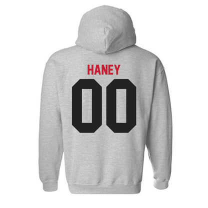 Ball State - NCAA Football : Zion Haney - Classic Shersey Hooded Sweatshirt-1