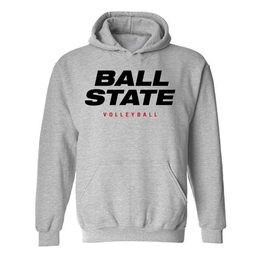 Ball State - NCAA Men's Volleyball : Tyler Windt - Classic Shersey Hooded Sweatshirt-0