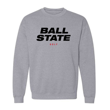 Ball State - NCAA Men's Golf : Samuel Harris - Classic Shersey Crewneck Sweatshirt-0