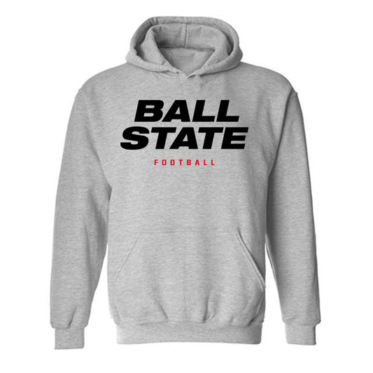 Ball State - NCAA Football : Zion Haney - Classic Shersey Hooded Sweatshirt-0