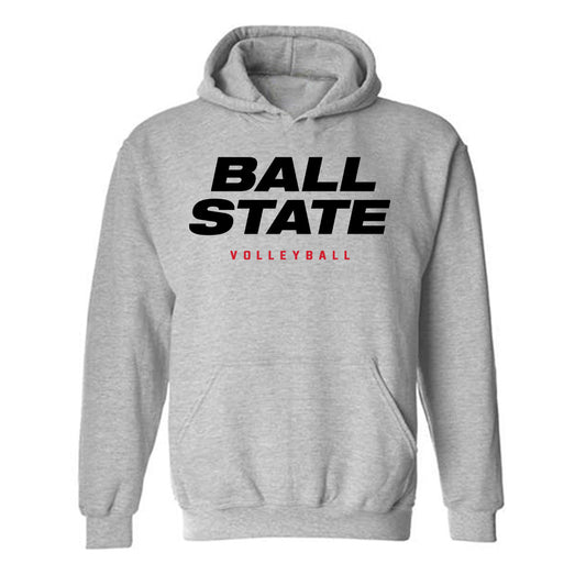 Ball State - NCAA Men's Volleyball : Jason Harris - Classic Shersey Hooded Sweatshirt-0