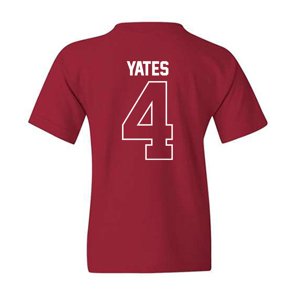Ball State - NCAA Football : Willizhuan Yates - Classic Shersey Youth T-Shirt-1