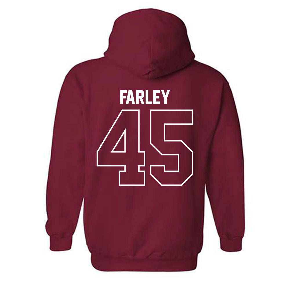 Ball State - NCAA Men's Basketball : Alex Farley - Hooded Sweatshirt-1