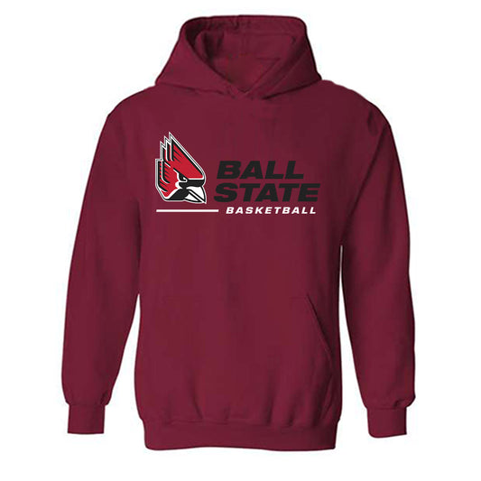 Ball State - NCAA Women's Basketball : Helen Holley - Classic Shersey Hooded Sweatshirt-0