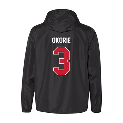 Ball State - NCAA Football : George Okorie - Windbreaker-1
