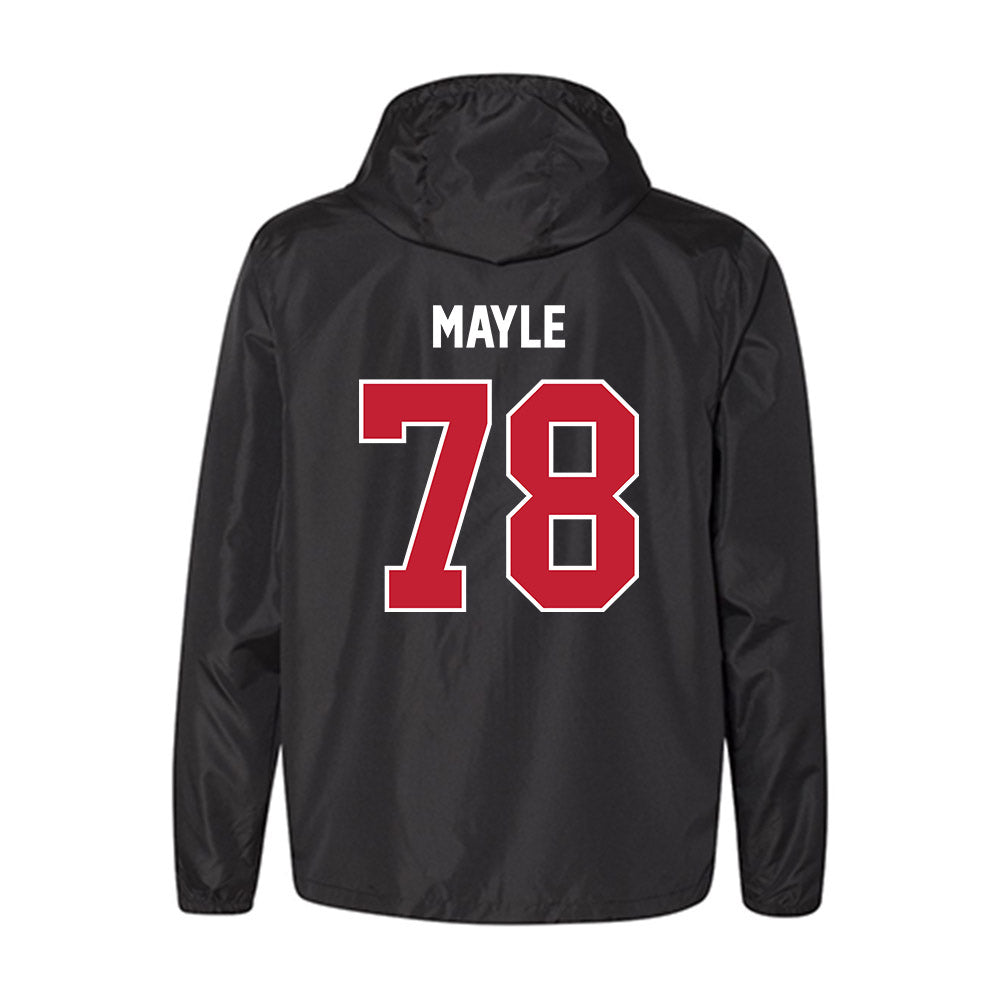 Ball State - NCAA Football : Kaden Mayle - Windbreaker-1