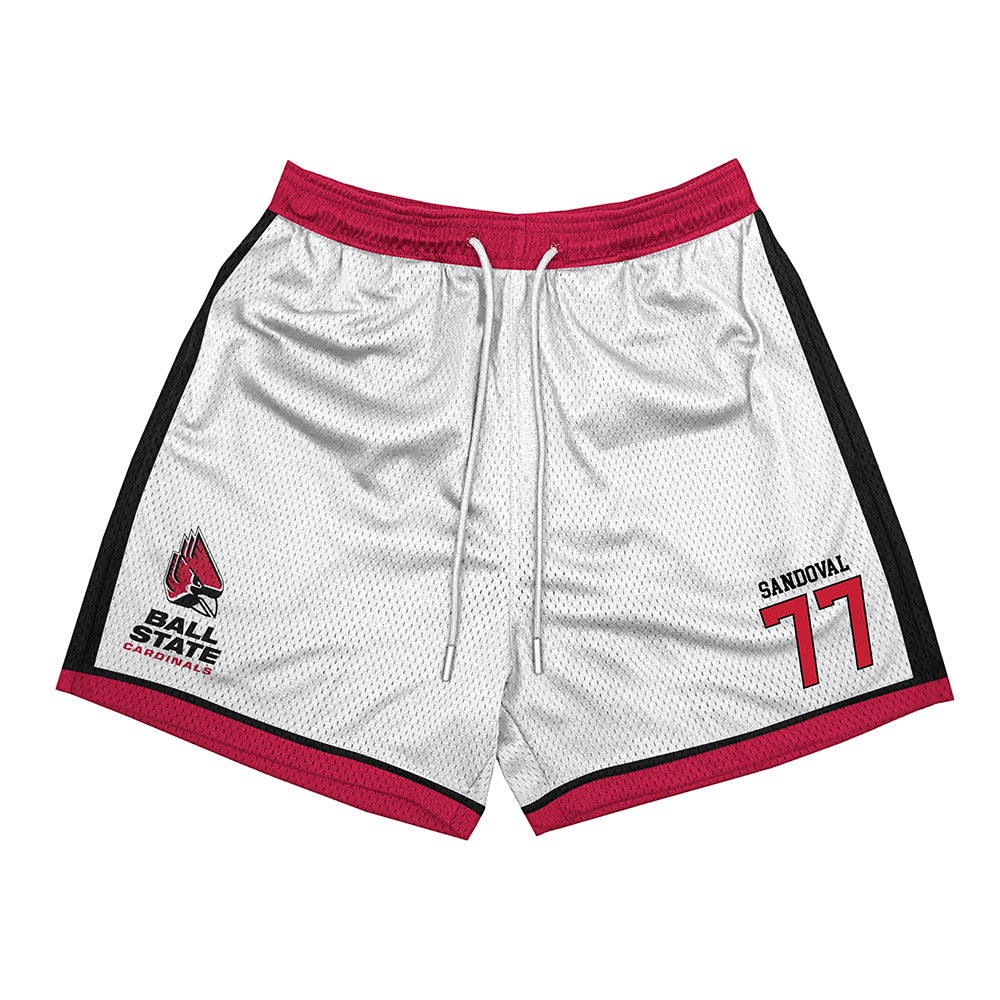 Ball State - NCAA Football : Misael Sandoval - Shorts-0