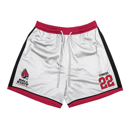 Ball State - NCAA Women's Basketball : Tessa Towers - Shorts-0