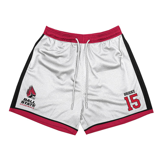 Ball State - NCAA Women's Basketball : Ashlynn Brooke - Shorts-0