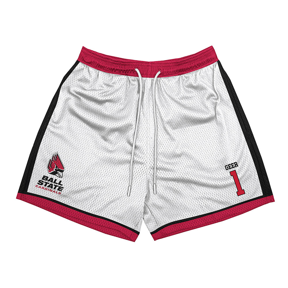 Ball State - NCAA Women's Volleyball : Audrey Geer - Shorts-0