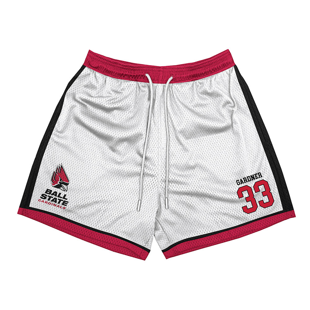 Ball State - NCAA Baseball : Patrick Gardner - Shorts-0