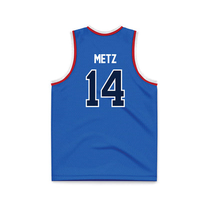 Gonzaga - NCAA Men's Basketball : Alonzo Metz - Basketball Jersey-1