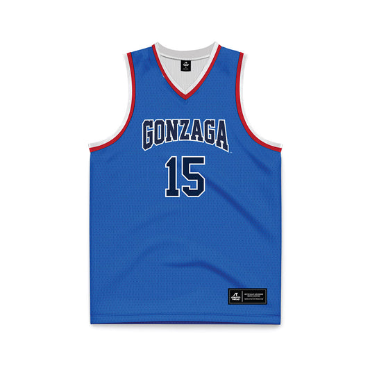 Gonzaga - NCAA Men's Basketball : Graham Ike - Basketball Jersey-0
