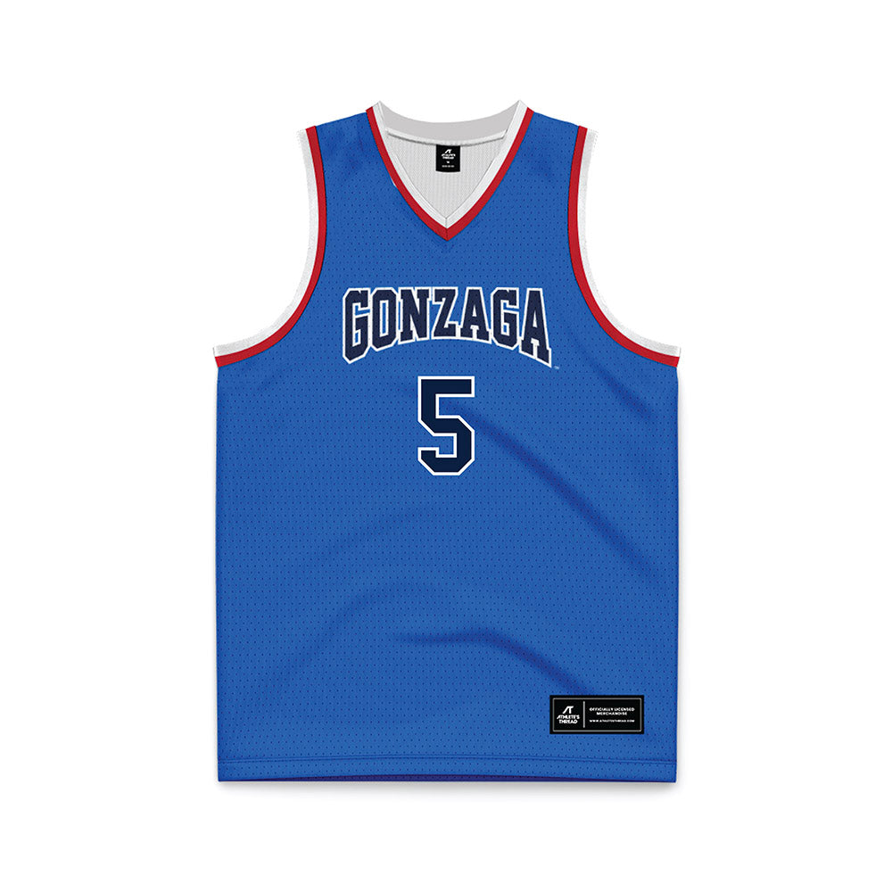 Gonzaga - NCAA Men's Basketball : Emmanuel Innocenti - Basketball Jersey