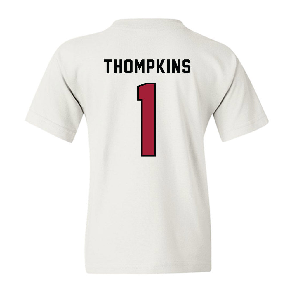 Alabama - NCAA Football : Devan Thompkins - Youth T-Shirt-1