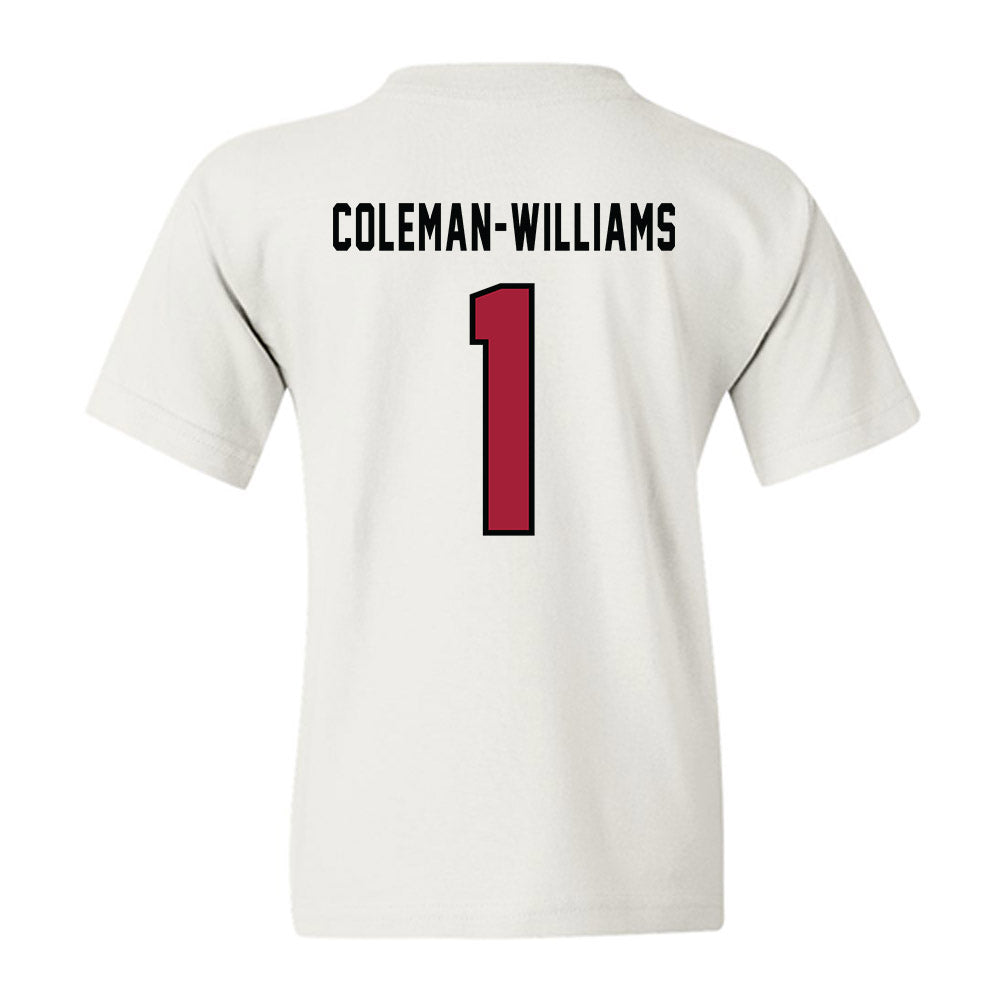 Alabama - NCAA Football : Ryan Coleman-Williams - Youth T-Shirt-1
