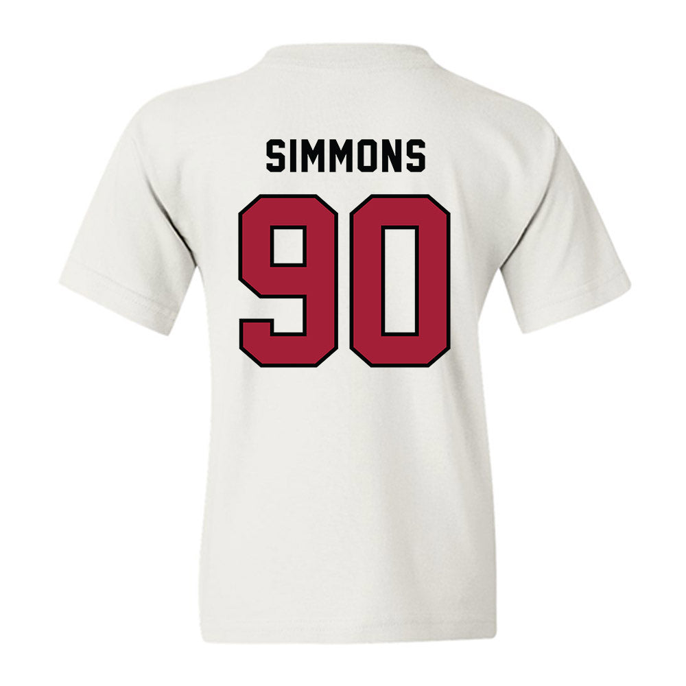 Alabama - NCAA Football : London Simmons - Youth T-Shirt-1