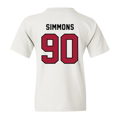 Alabama - NCAA Football : London Simmons - Youth T-Shirt-1